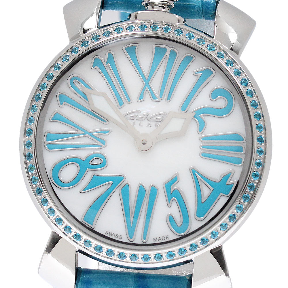 GaGa MILANO Manuale35MM 6025.03 white Dial Quartz Ladies Watch_947046