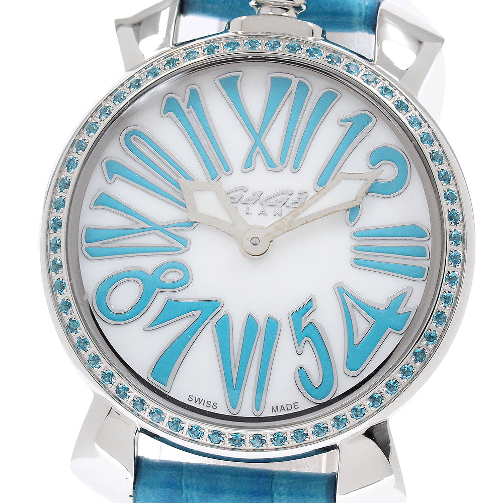 GaGa MILANO Manuale35MM 6025.03 white Dial Quartz Ladies Watch_947051