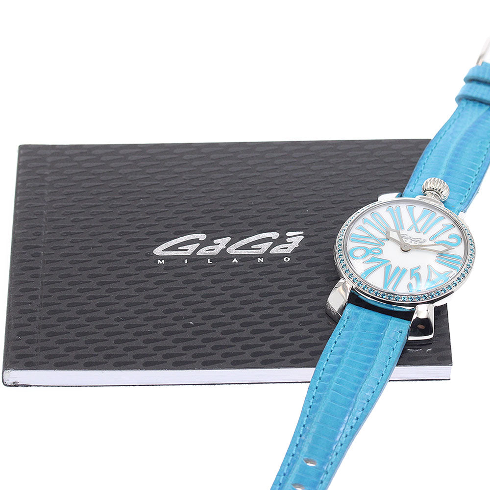 GaGa MILANO Manuale35MM 6025.03 white Dial Quartz Ladies Watch_947051