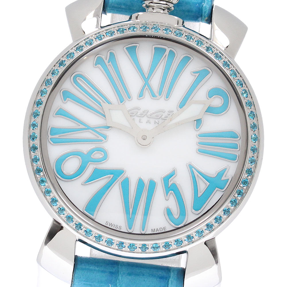 GaGa MILANO Manuale35MM 6025.03 white Dial Quartz Ladies Watch_947052