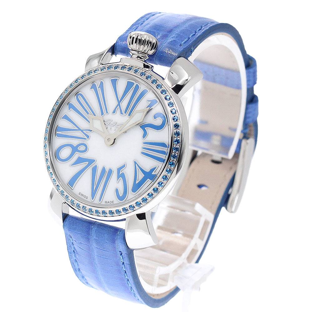 GaGa MILANO Manuale35MM 6025.04 white Dial Quartz Ladies Watch_947057