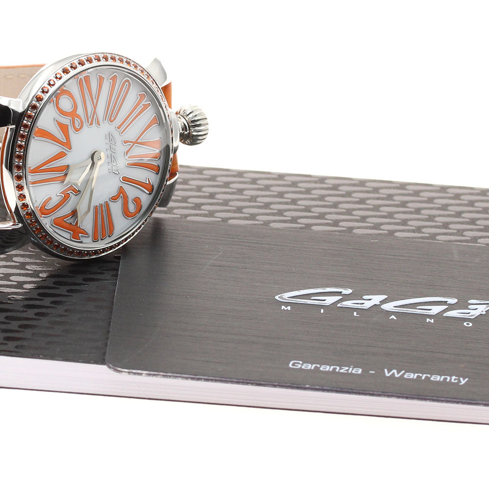 GaGa MILANO Manuale35MM 6025.05 white Dial Quartz Ladies Watch_947059
