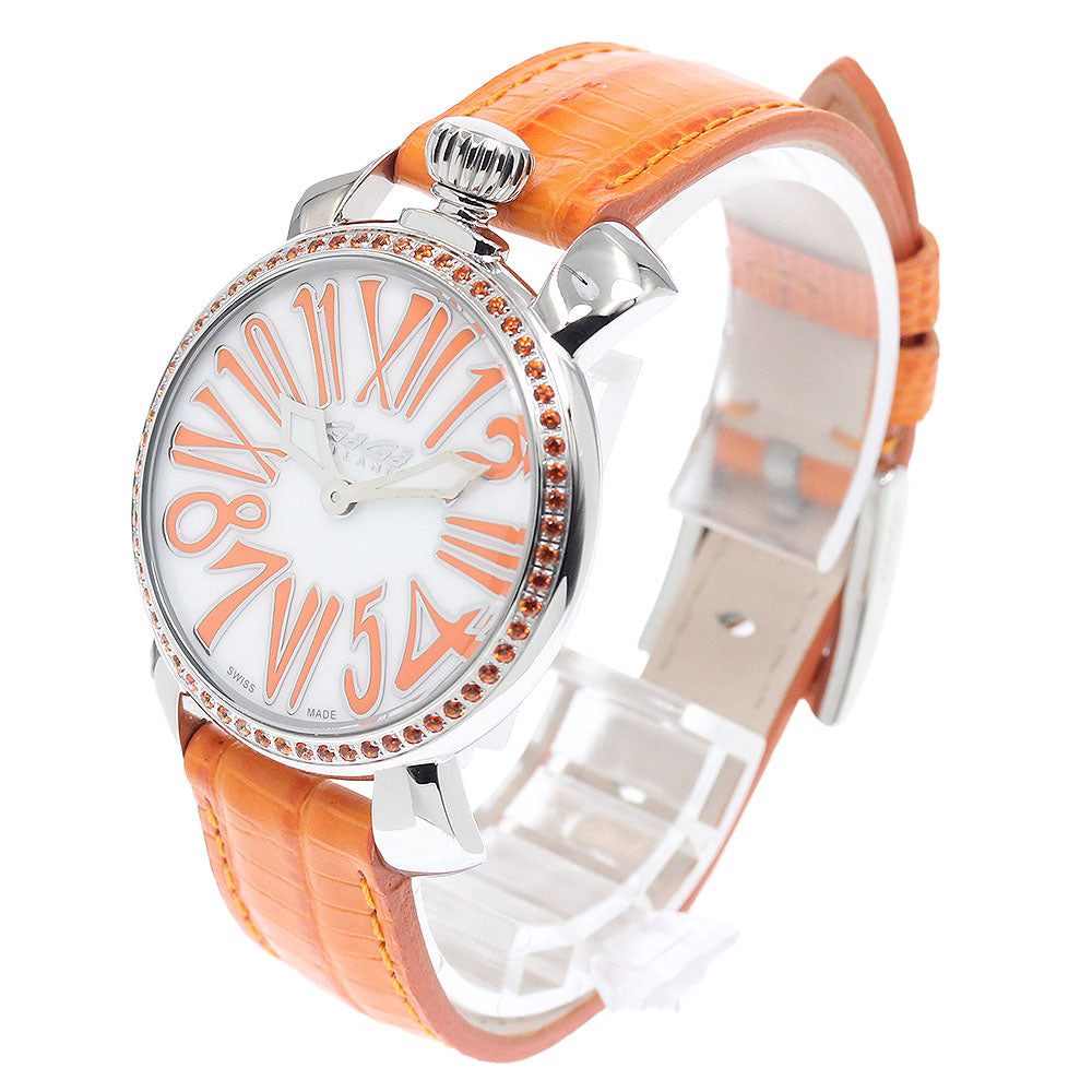 GaGa MILANO Manuale35MM 6025.05 white Dial Quartz Ladies Watch_947062