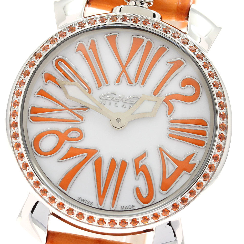 GaGa MILANO Manuale35MM 6025.05 white Dial Quartz Ladies Watch_947063