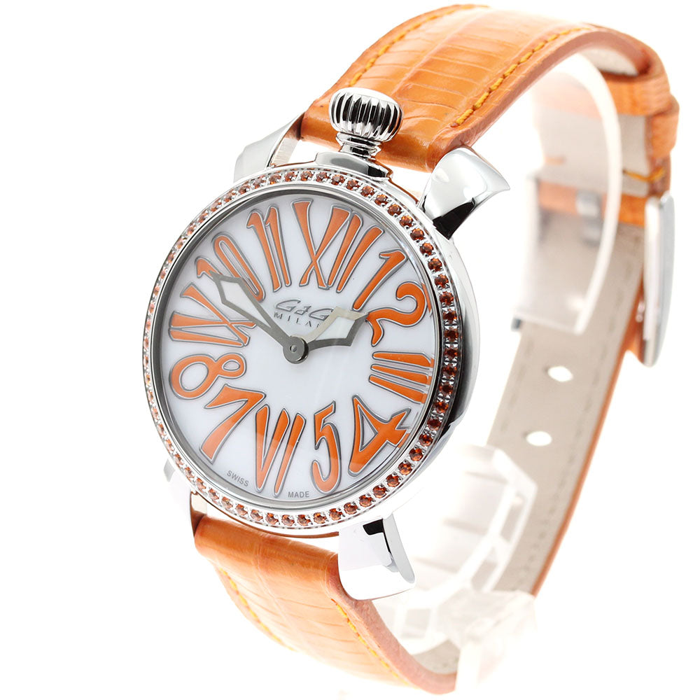 GaGa MILANO Manuale35MM 6025.05 white Dial Quartz Ladies Watch_947063