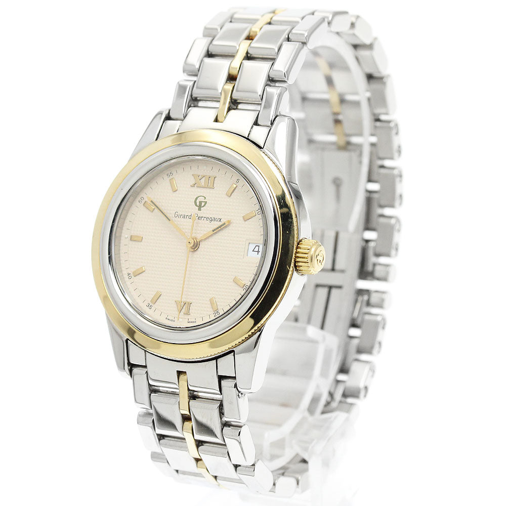 GIRARD PERREGAUX Gold Plated90 1100 YG bezel date Automatic Men's Watch_947083