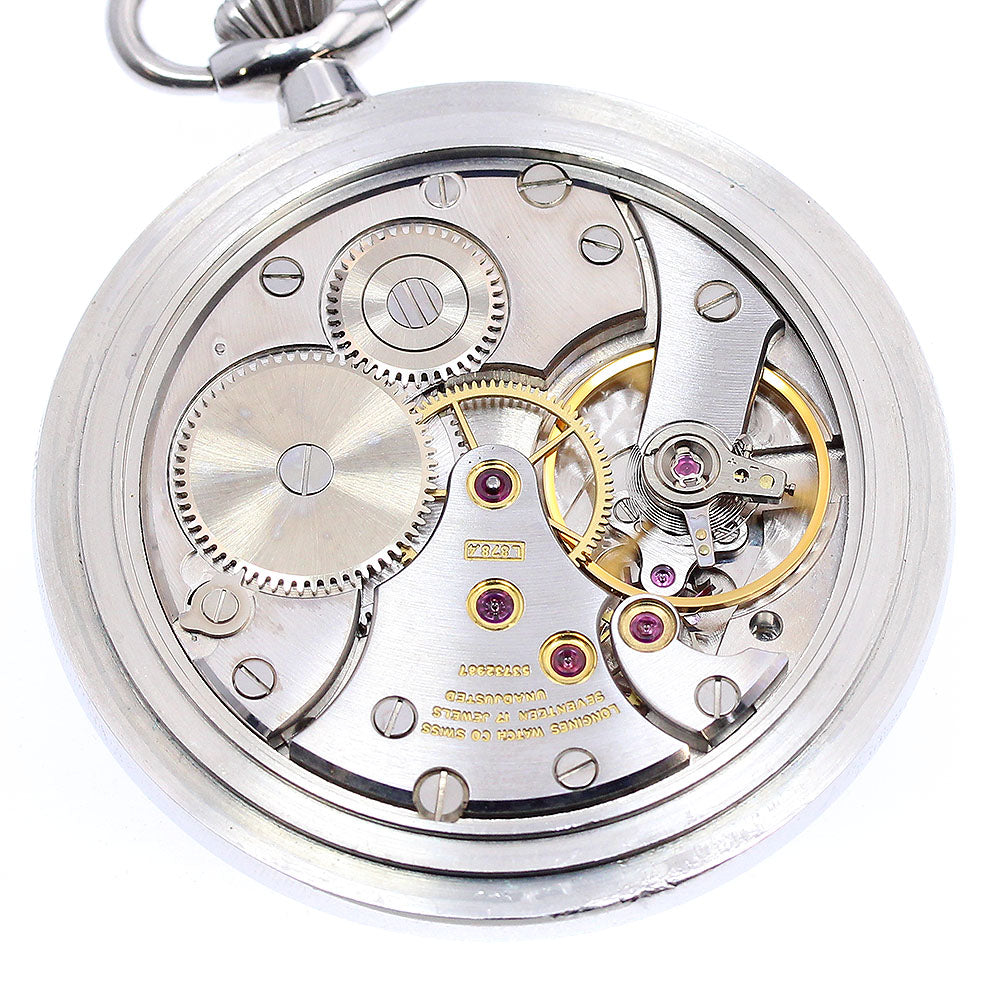 LONGINES Pocket watch Small Seconds L878.4 Silver Dial Hand Winding Men's Pocket watch_947086