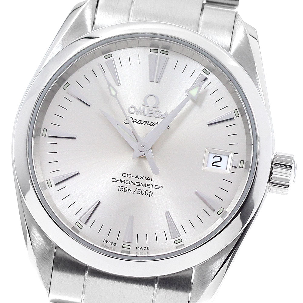 OMEGA Seamaster Aqua Terra 2504.30 Date Silver Dial Automatic Boy's Watch_947094