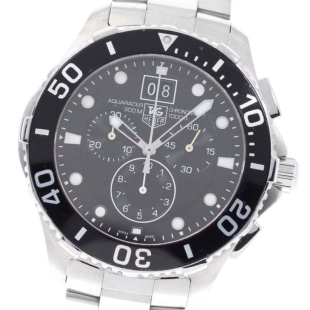 TAG HEUER Aqua racer CAN1010 Date Chronograph Quartz Men's Watch_947095