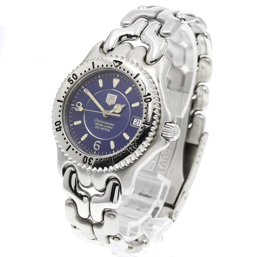 TAG HEUER S/el WG5114-P0 Date Navy Dial Automatic Men's Watch_947108