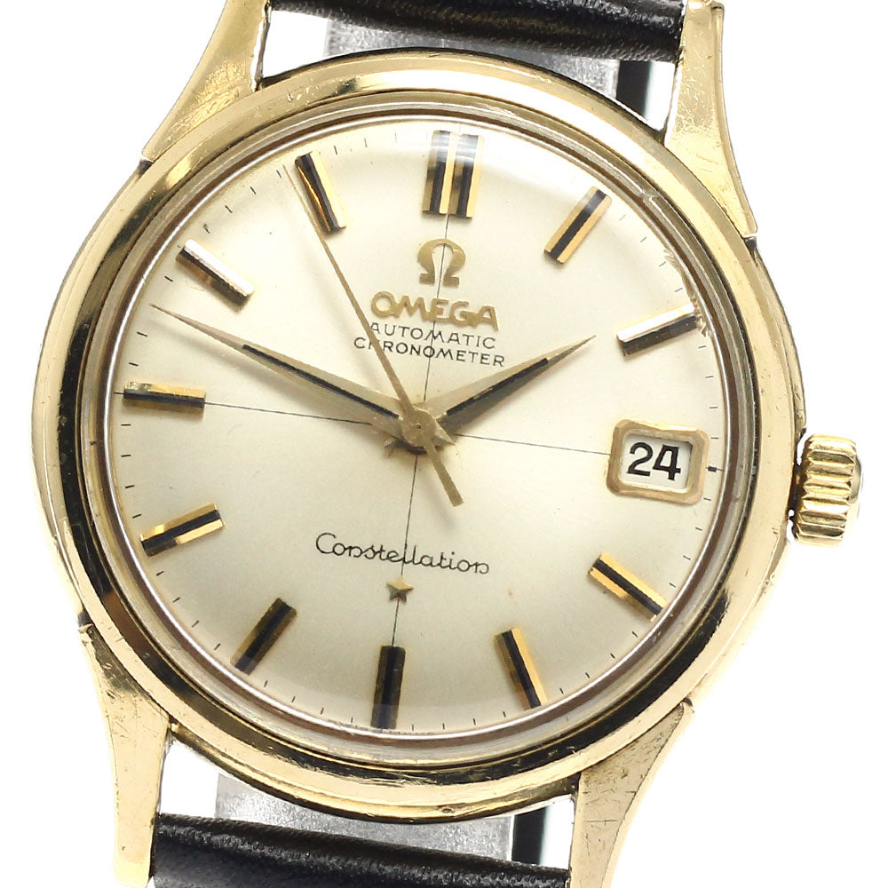 OMEGA Constellation 14393/4 SC 12 K18YG Cal.561 Automatic Men's Watch_947117
