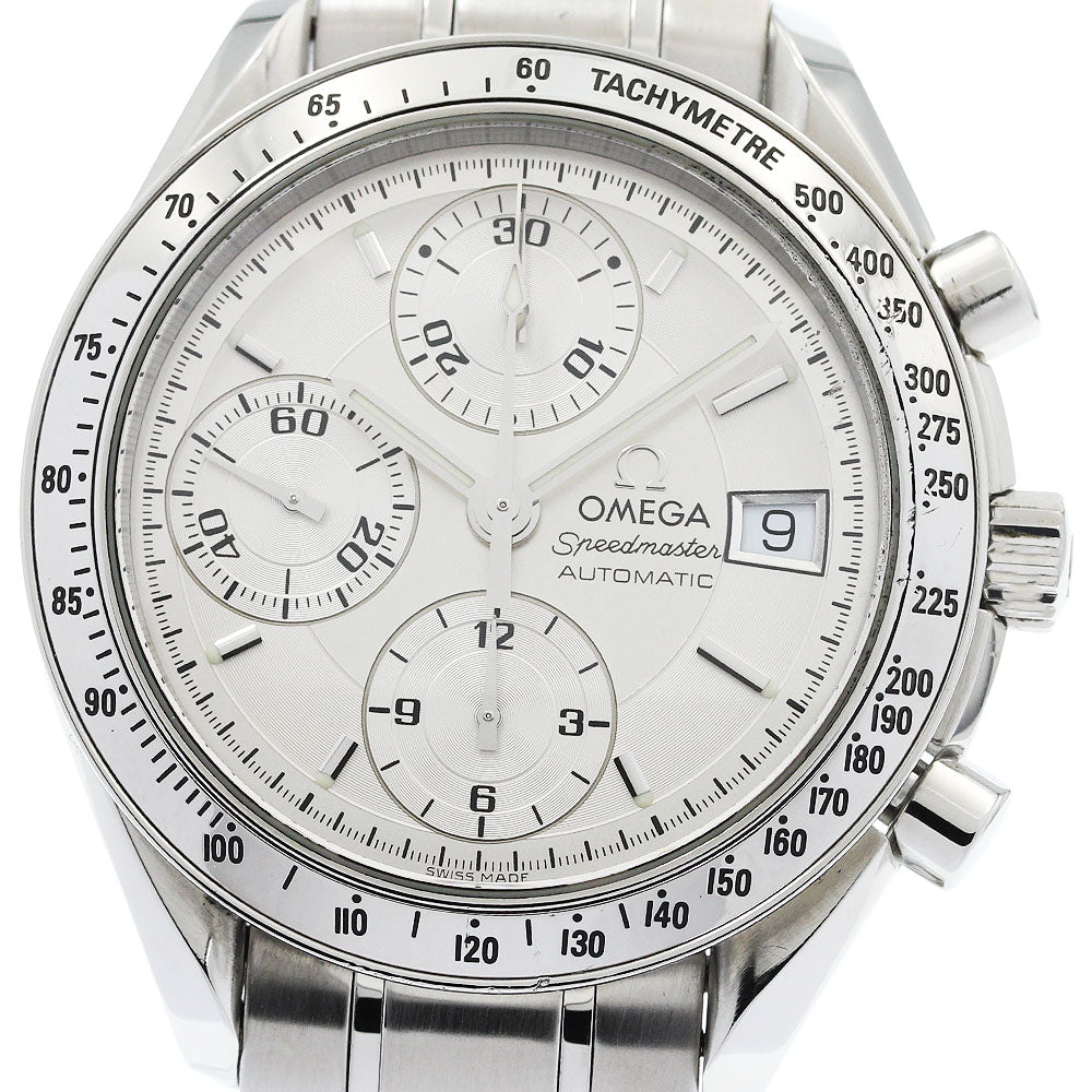 OMEGA Speedmaster 3513.30 Date Chronograph Silver Dial Automatic Men's_947142