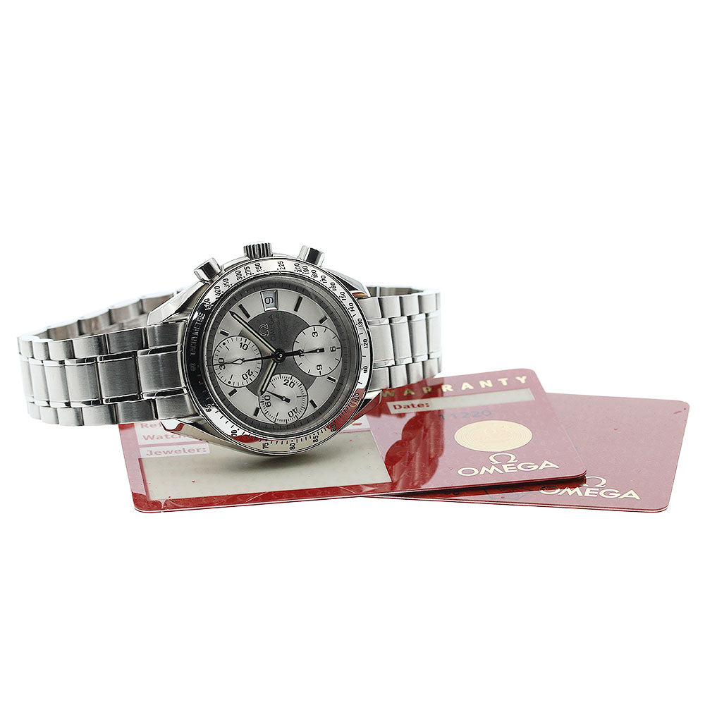 OMEGA Speedmaster 3513.30 Date Chronograph Silver Dial Automatic Men's_947142
