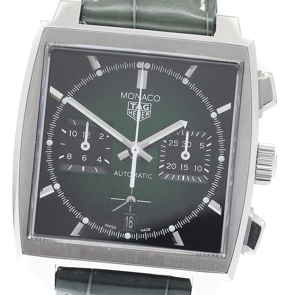 TAG HEUER Monaco Caliber Heuer 02 CBL2116.FC6497 Limited edition green Dial Automatic Men's Watch_947147