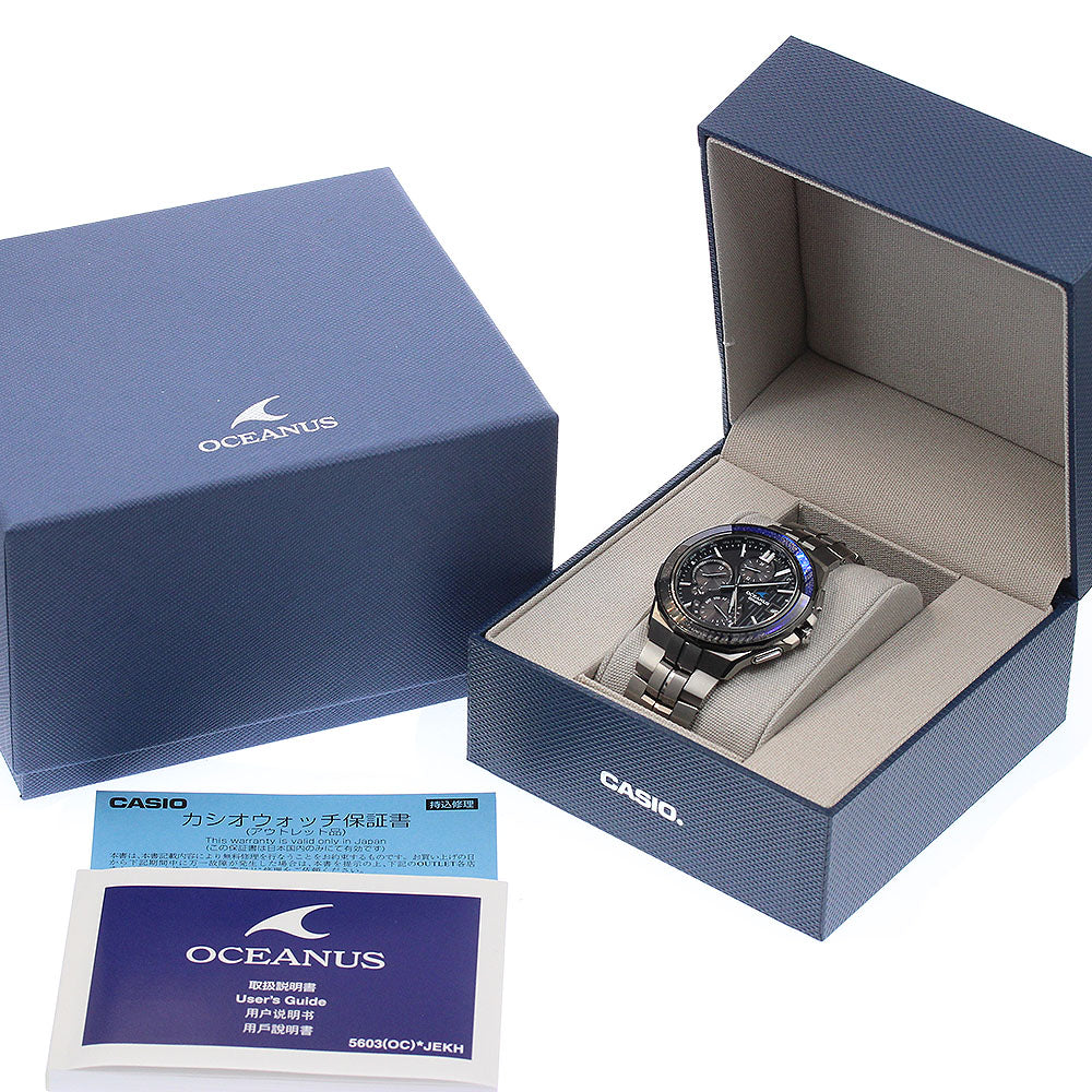CASIO Oceanus Manta S5000 Series OCW-S5000MB-1AJF SPR Men's Watch_947198