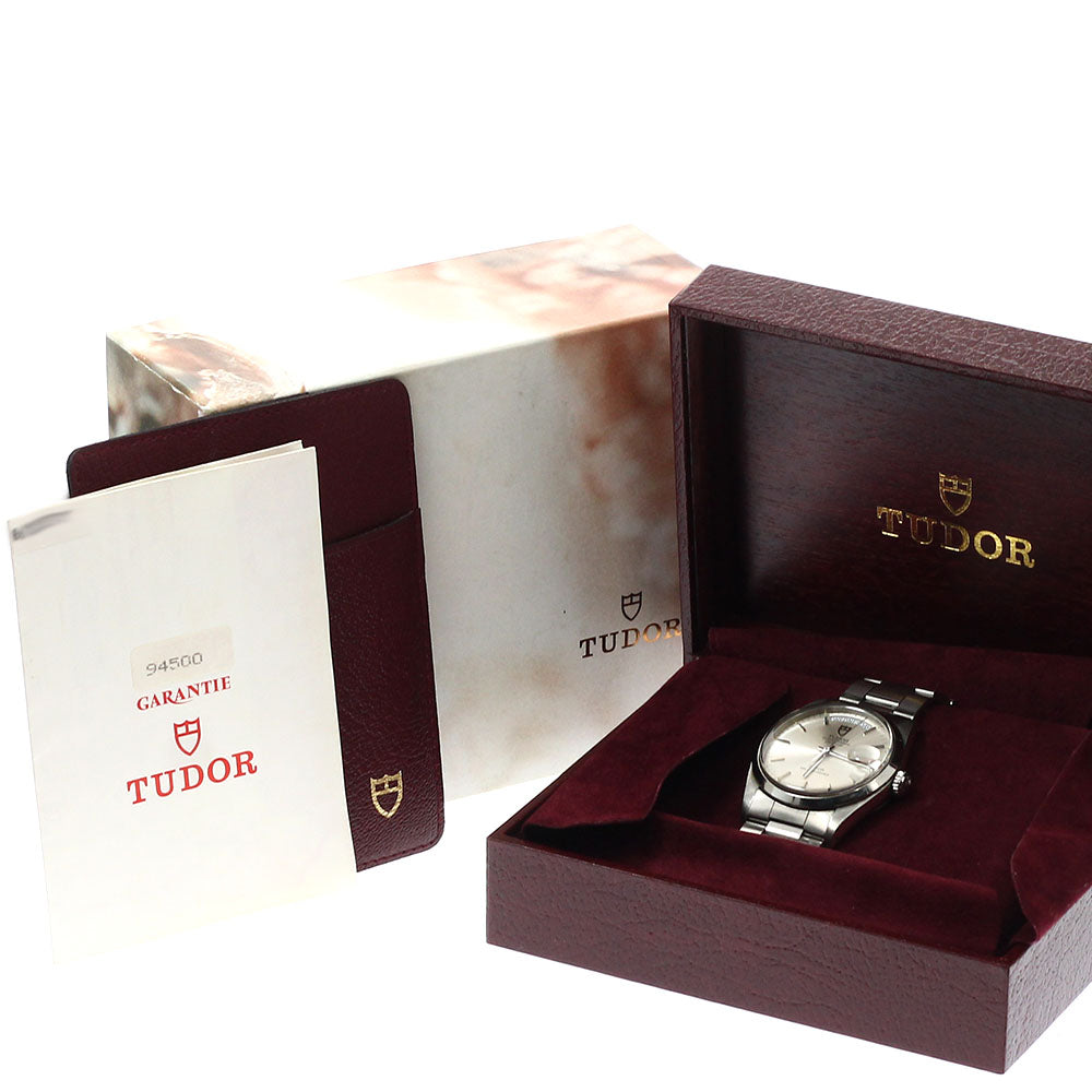 TUDOR Oyster Prince Date Day 94500 Silver Dial Automatic Men's Watch_947199