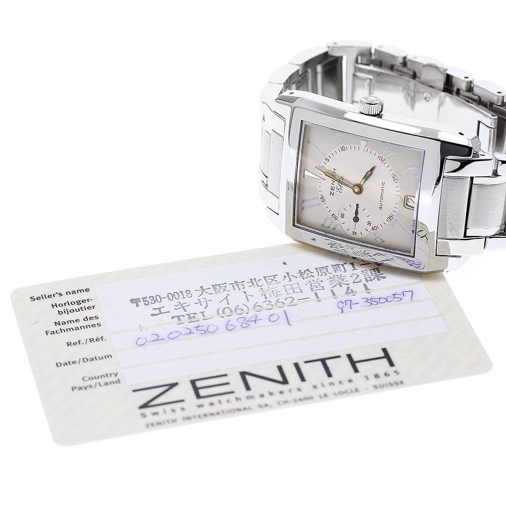 ZENITH elite port royale 02.0250.684 Date Automatic Men's Watch_947202