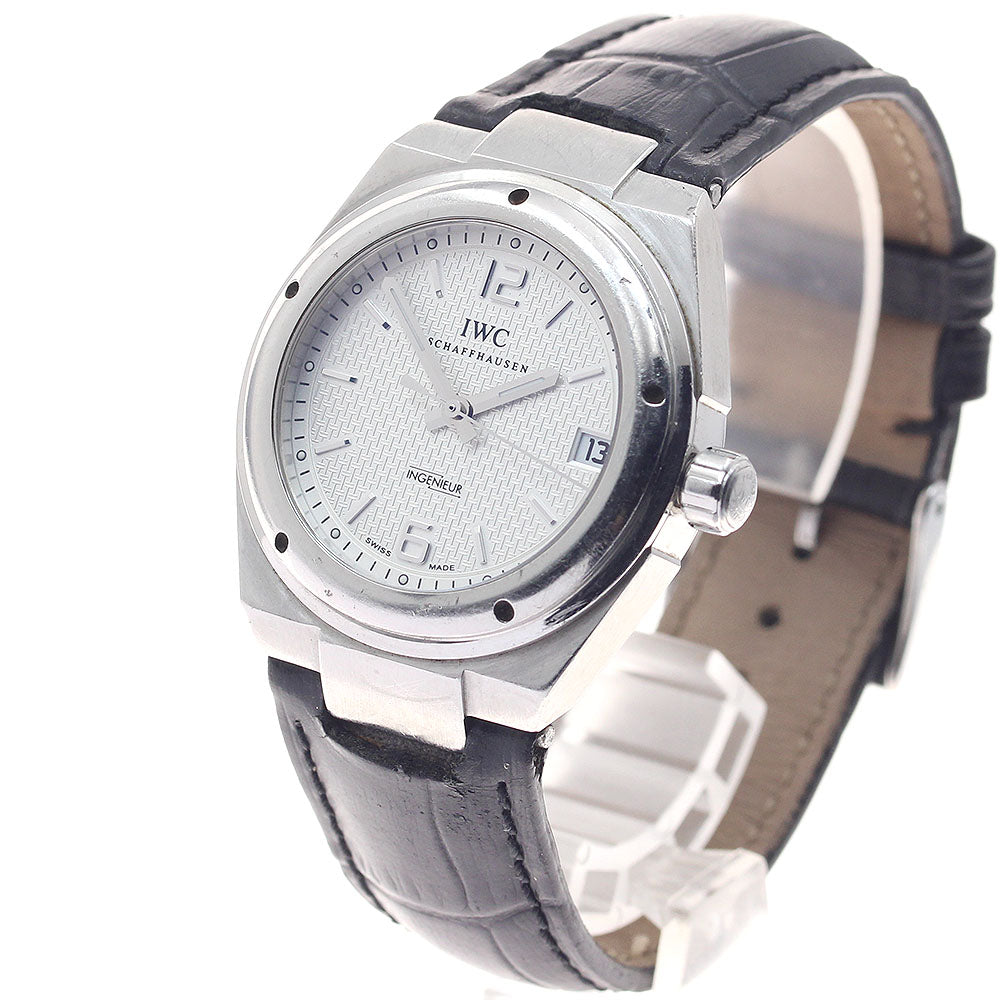 IWC SCHAFFHAUSEN Ingenieur IW451502 Date Silver Dial Automatic Boy's Watch_947213