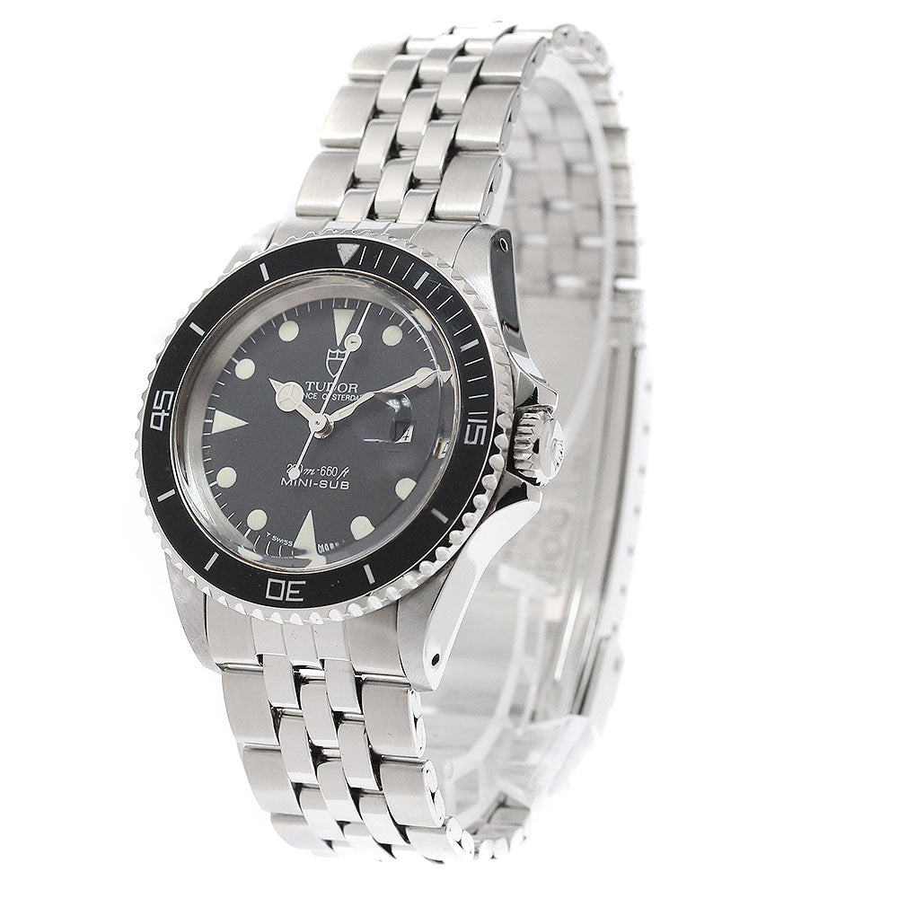 TUDOR Prince Oyster Date Mini Sub 73090 Date Black Dial Automatic Boy's _947218