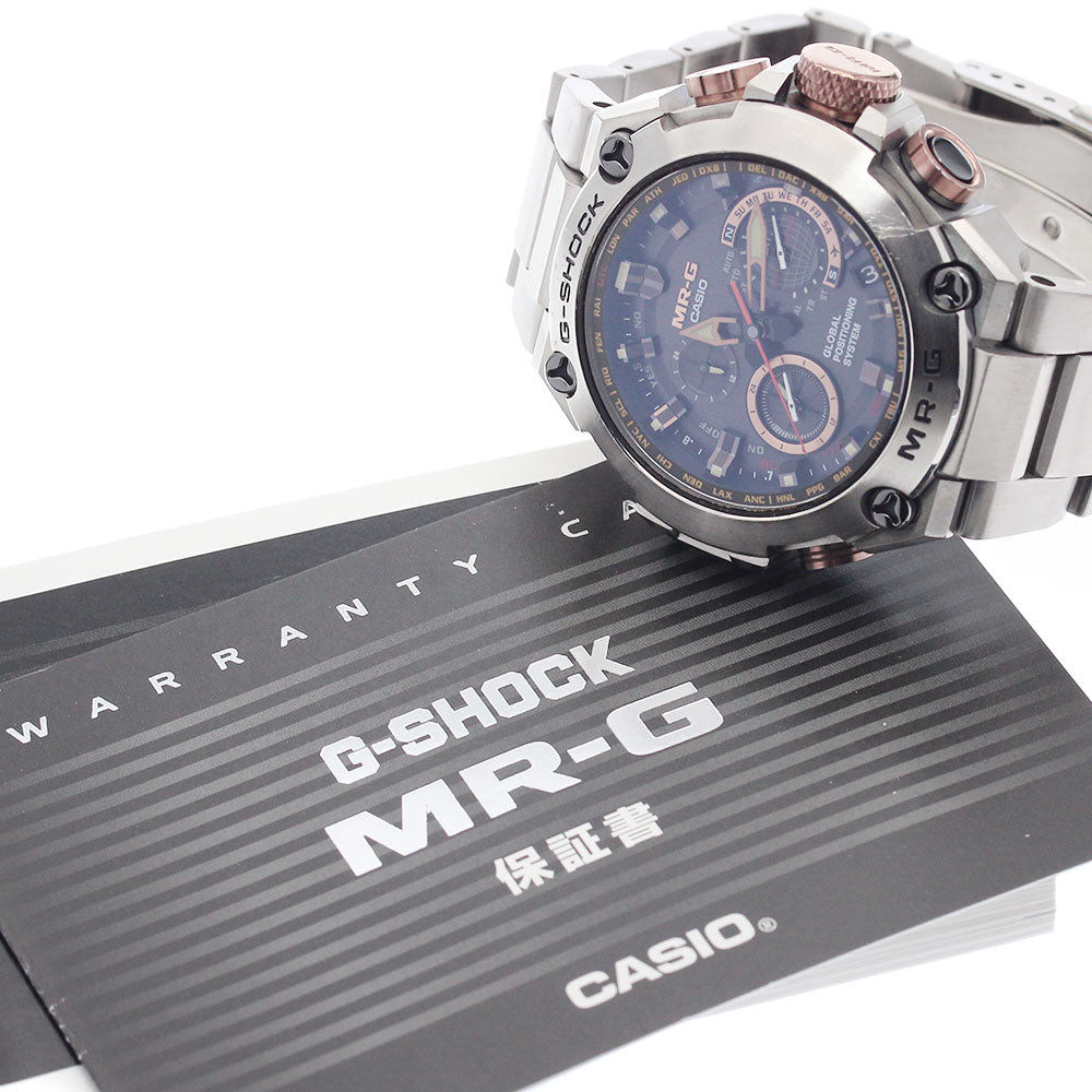 CASIO G-SHOCK MR-G MRG-G1000DC-1AJR black Dial Solar Powered Radio Men's_947248