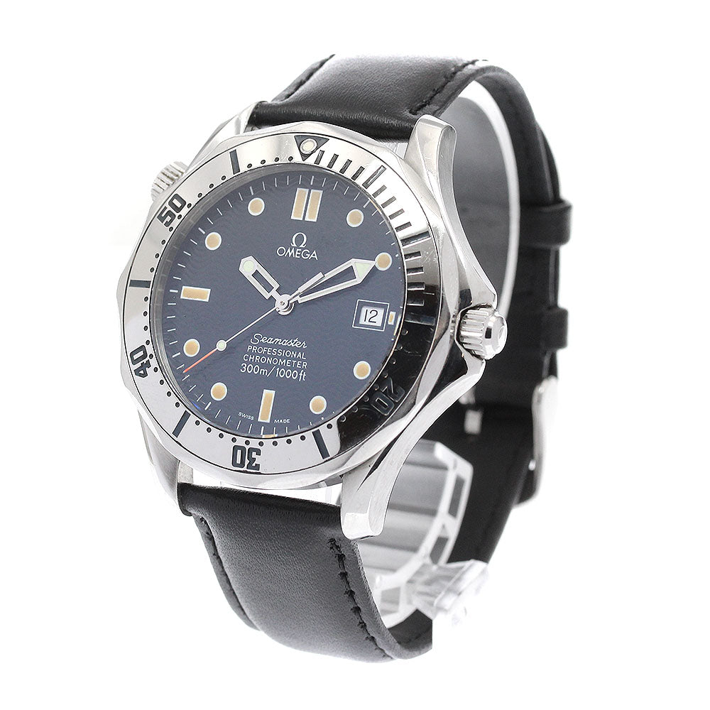 OMEGA Seamaster300 2532.80 Date Navy Dial Automatic Men's Watch_947257