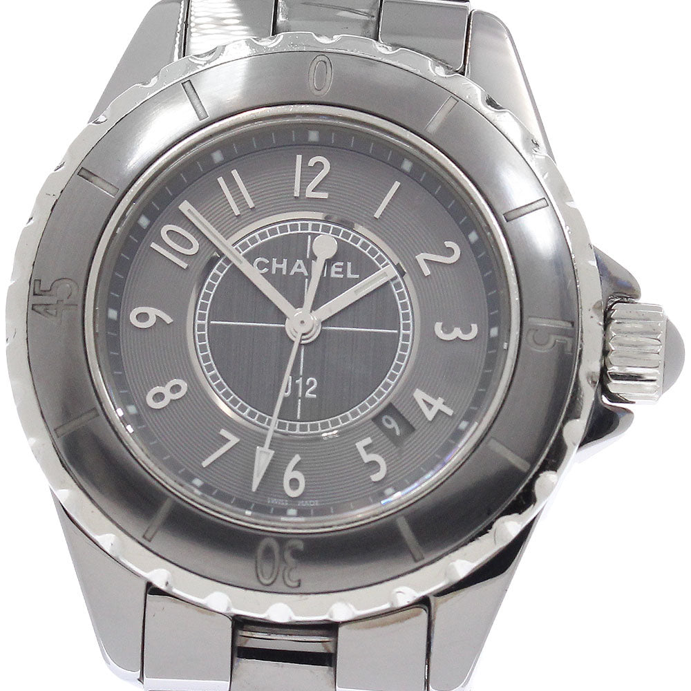 CHANEL J12 Chromatic H2978 Date gray Dial Quartz Ladies Watch_947275
