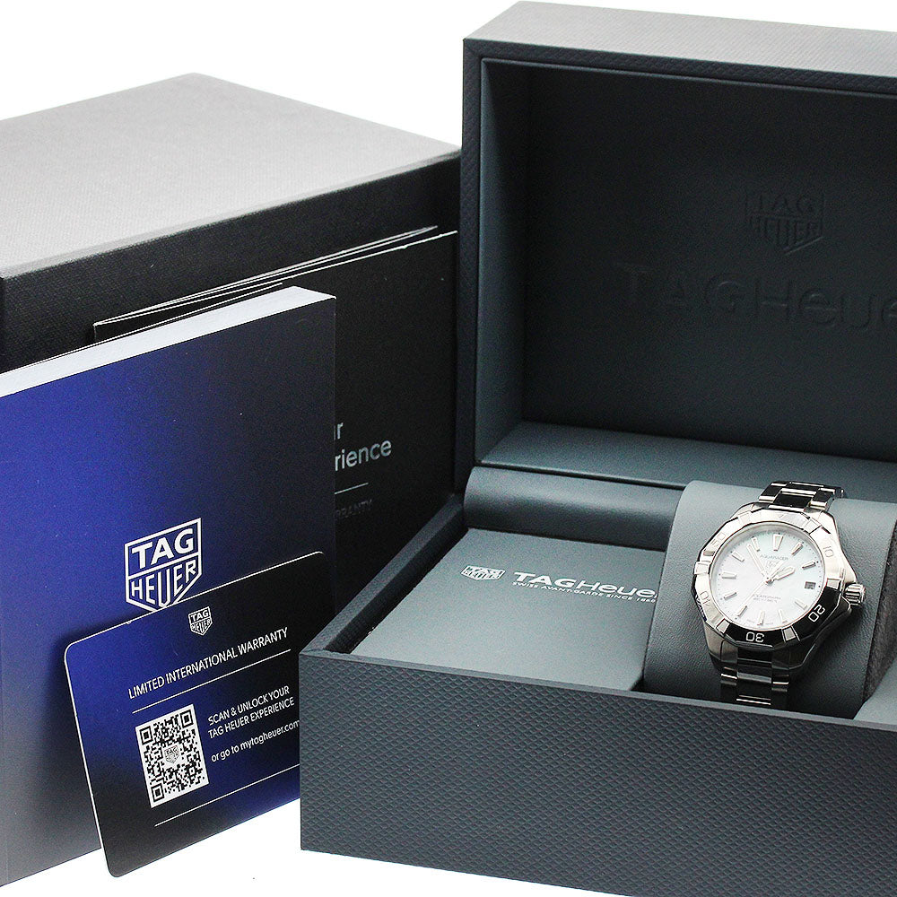 TAG HEUER Aqua racer WBP1312.BA0005 Solar Powered Graph White shell Dial Solar Powered Ladies Watch_947301