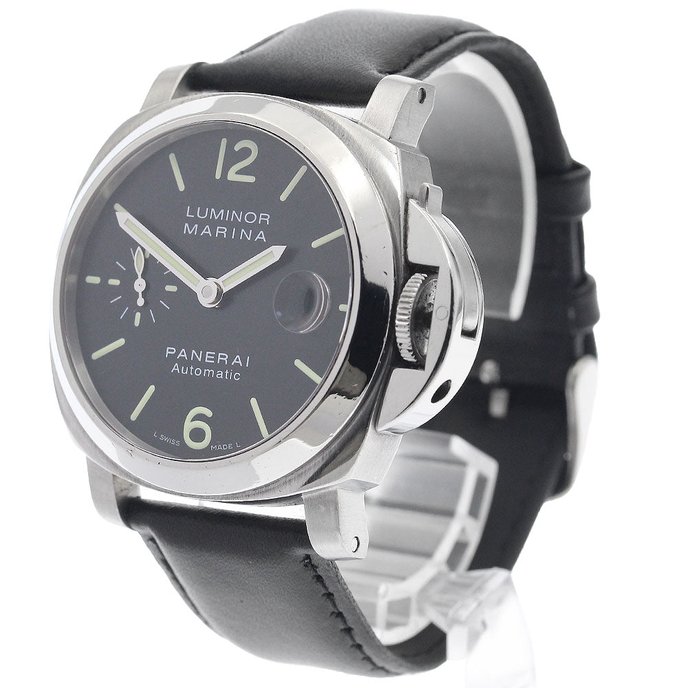 PANERAI Luminor Marina PAM00048 Small Second Date Automatic Men's Watch_947323