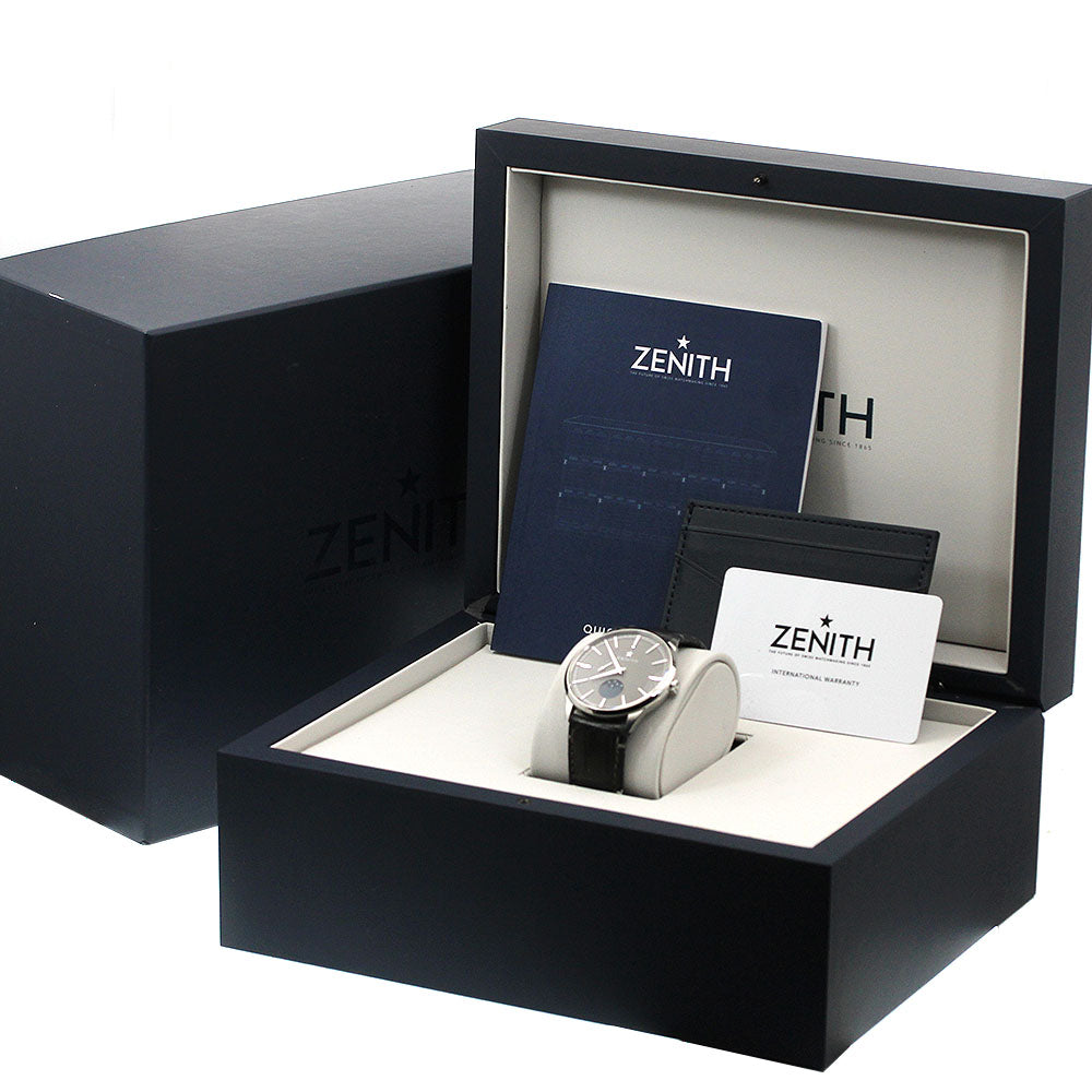ZENITH Elite classic 03.3100.692/03.C923 Moon phase gray Dial Automatic Men's Watch_947331
