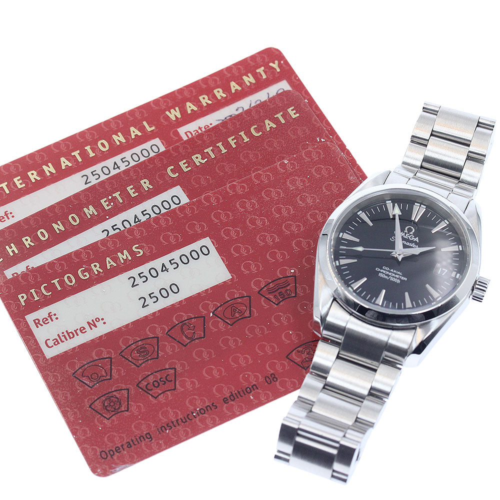 OMEGA Seamaster Aqua Terra 2504.50 Date Co-Axial Chronometer Automatic_947355