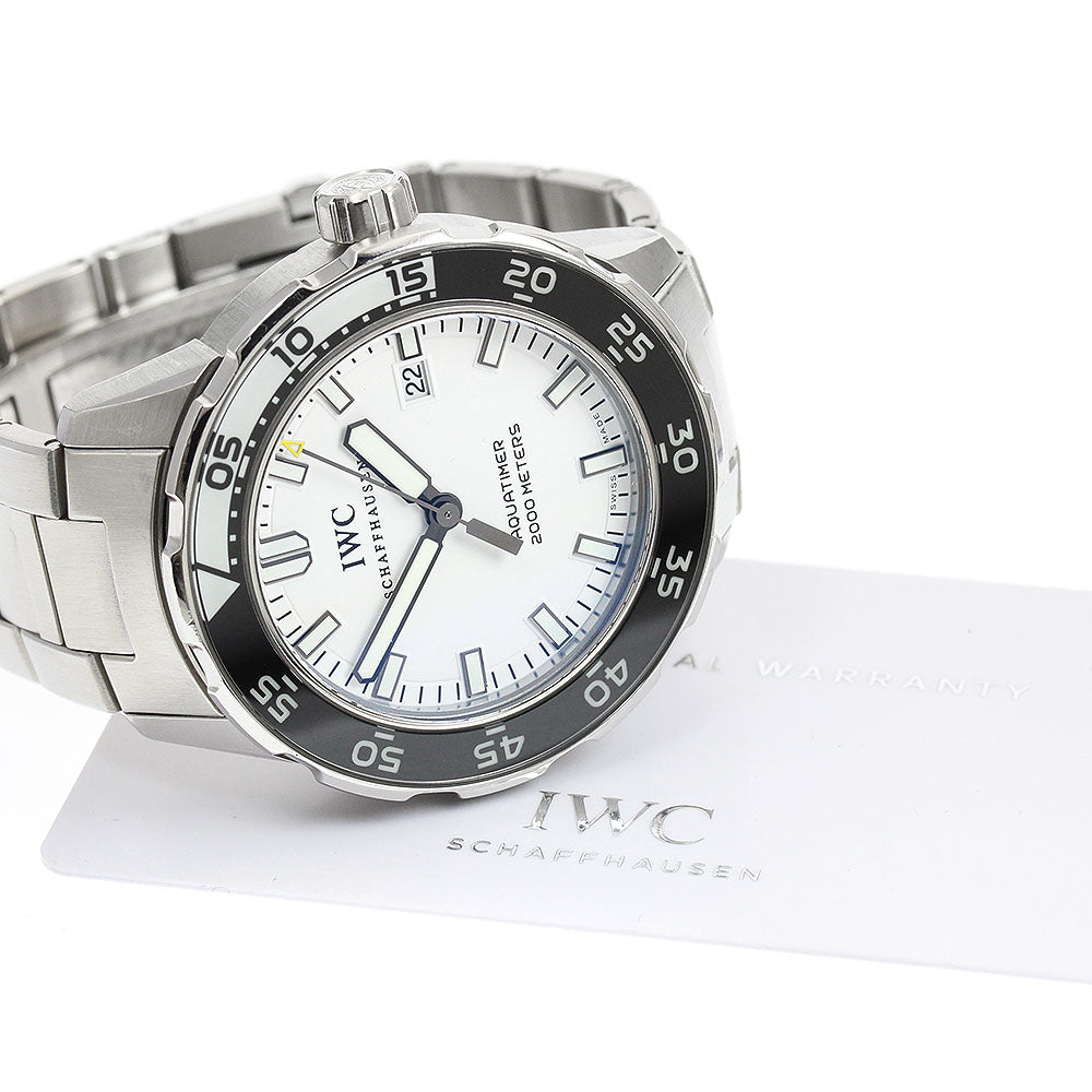 IWC SCHAFFHAUSEN Aqua timer IW356805 Date white Dial Automatic Men's_947361