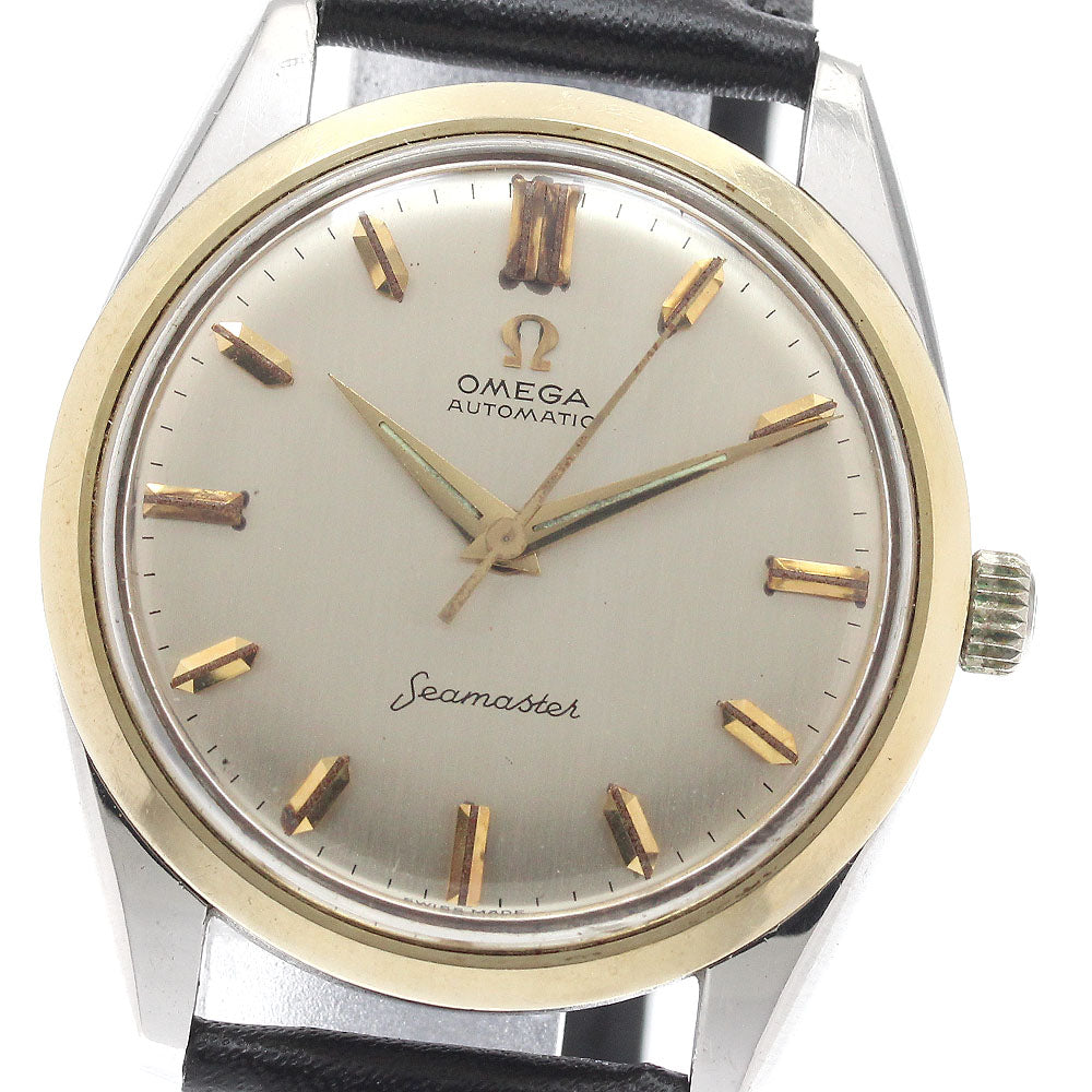 OMEGA Seamaster 14733-1 SC YG bezel cal.570 Automatic Men's Watch_947422