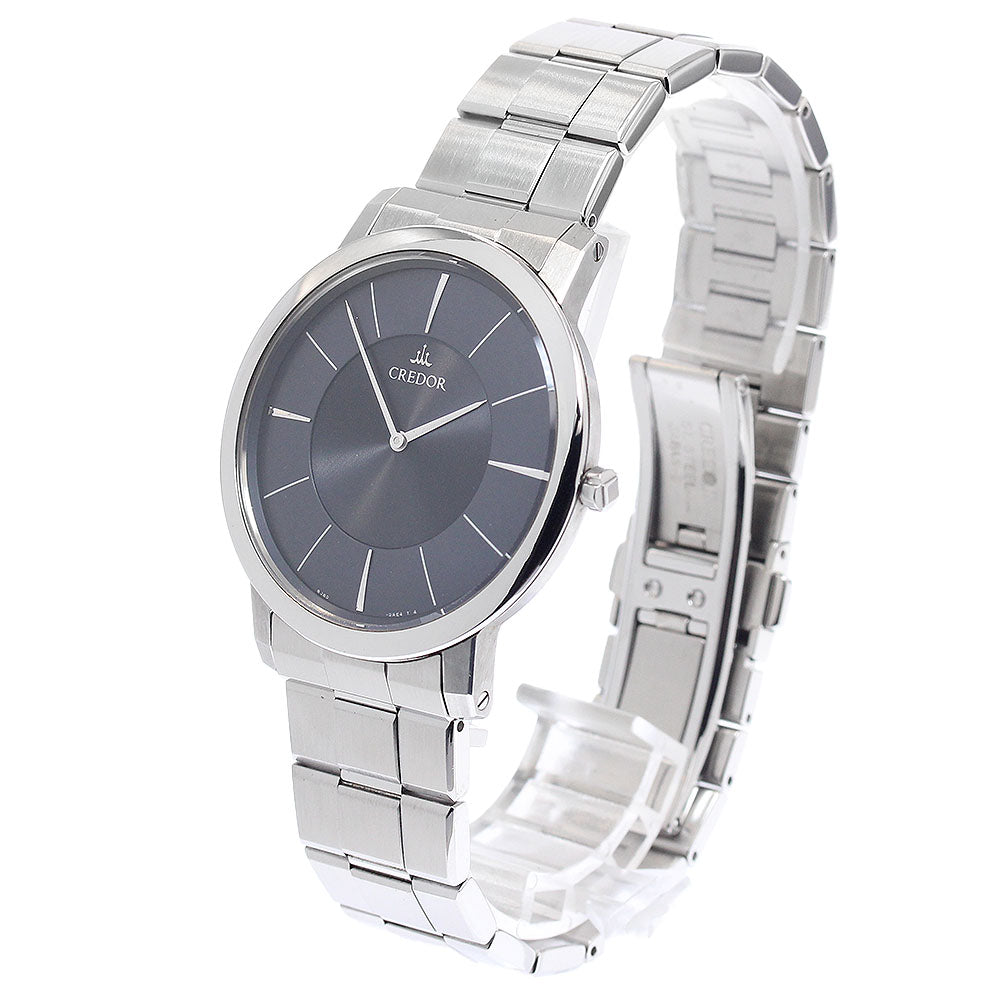 SEIKO CREDOR node GCAT995/8J80-0AD0 black Dial Quartz Men's Watch_947427