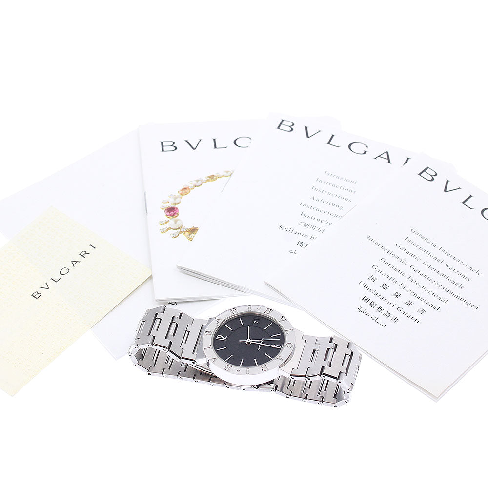BVLGARI BVLGARIBVLGARI BB33SS Date Black Dial Automatic Men's Watch_947431