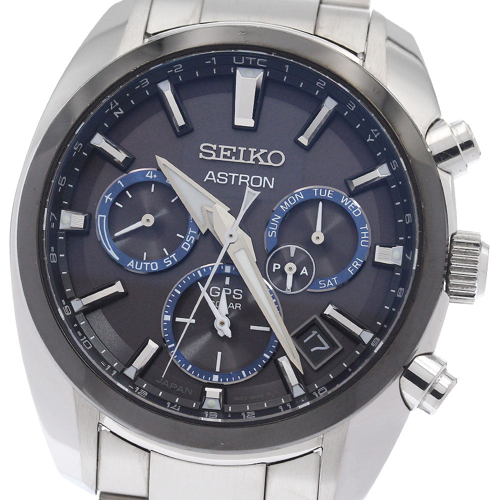 SEIKO Astron SBXC053/5X53-0AJ0 Day date Solar Powered Radio Men's_947440