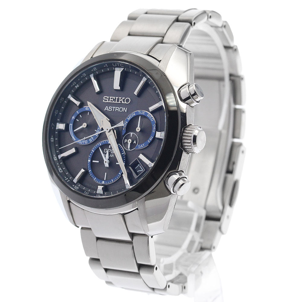 SEIKO Astron SBXC053/5X53-0AJ0 Day date Solar Powered Radio Men's_947440