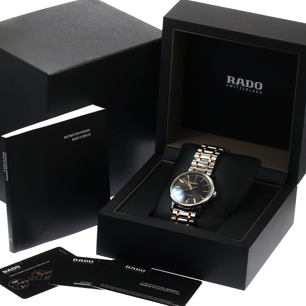 RADO DiaMaster XL R14077163 Date black Dial Automatic Men's Watch_947455
