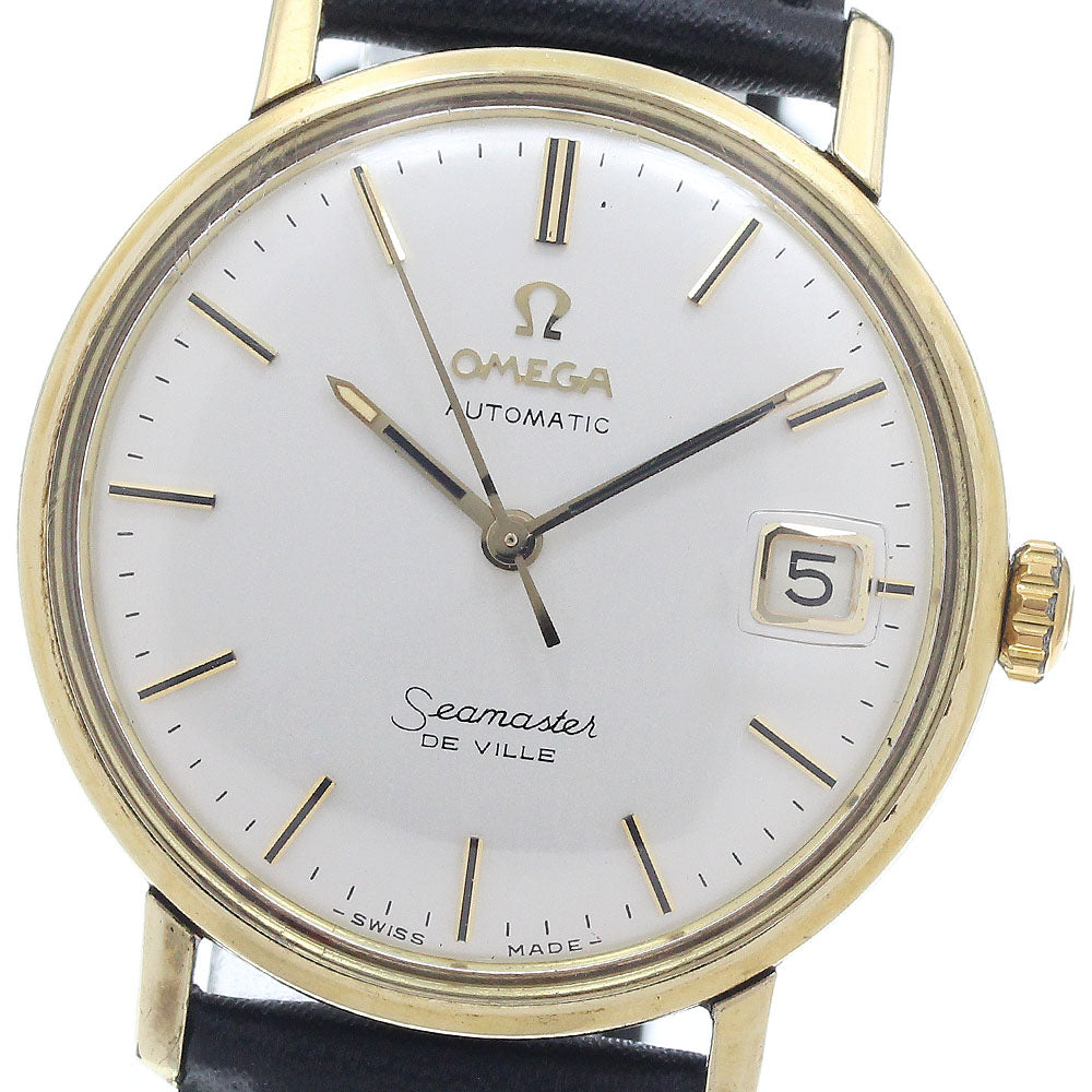 OMEGA Seamaster De Ville Date Silver Dial Automatic Men's Watch_947457
