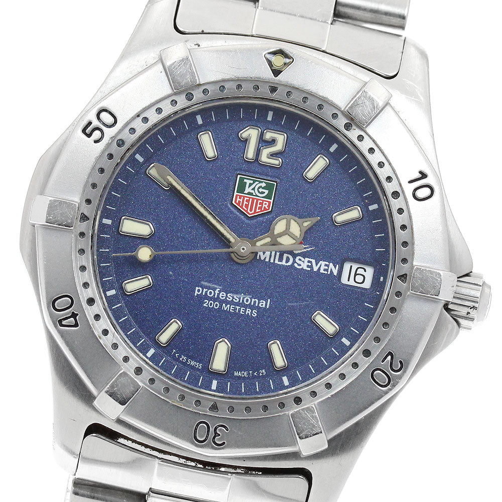 TAG HEUER Professional 200M WK1113 Date blue Dial Quartz Men's Watch_947481