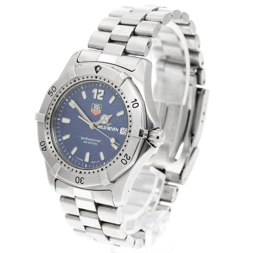 TAG HEUER Professional 200M WK1113 Date blue Dial Quartz Men's Watch_947481