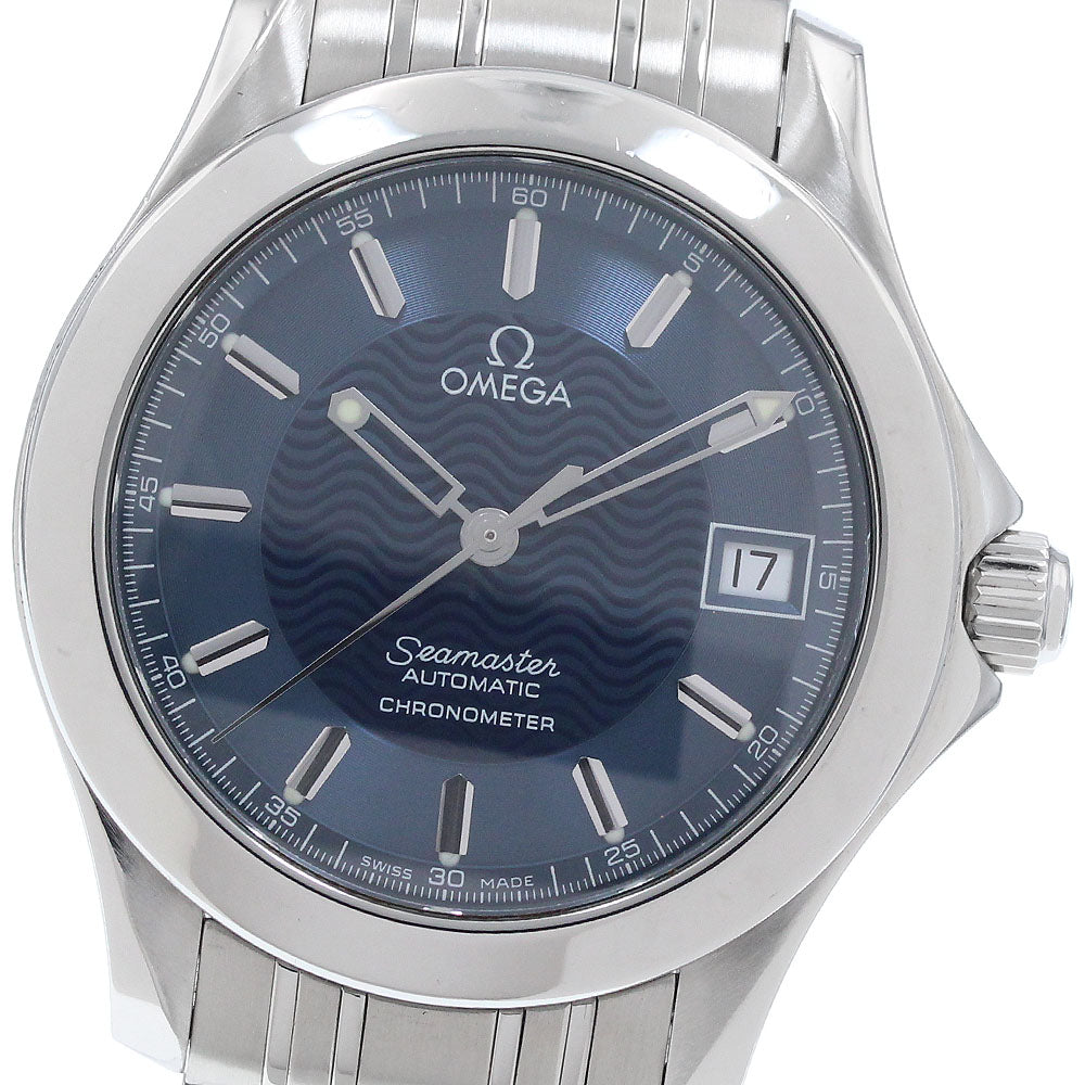 OMEGA Seamaster 120 2501.81 Date chronometer Navy Dial Automatic Men's_947467
