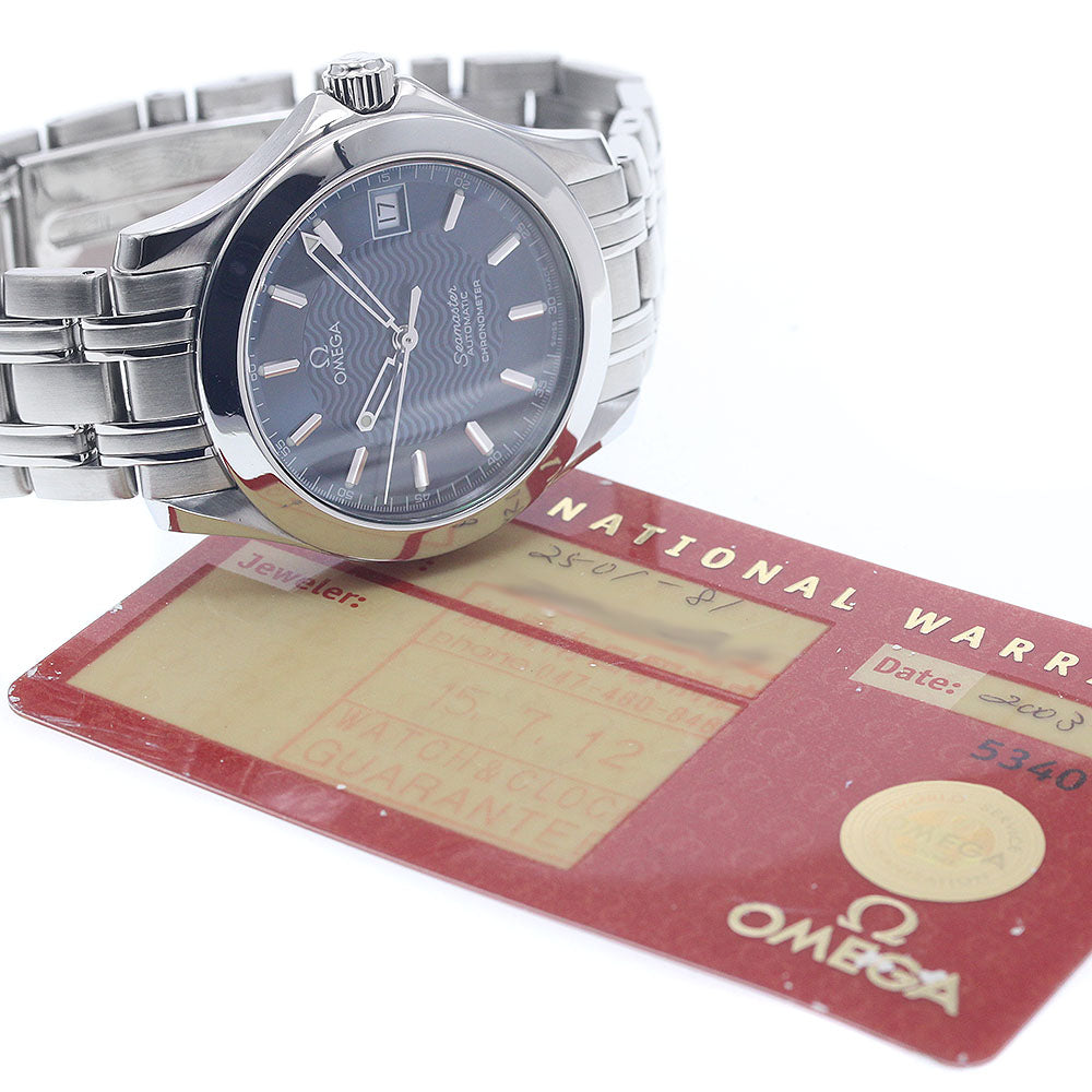 OMEGA Seamaster 120 2501.81 Date chronometer Navy Dial Automatic Men's_947467