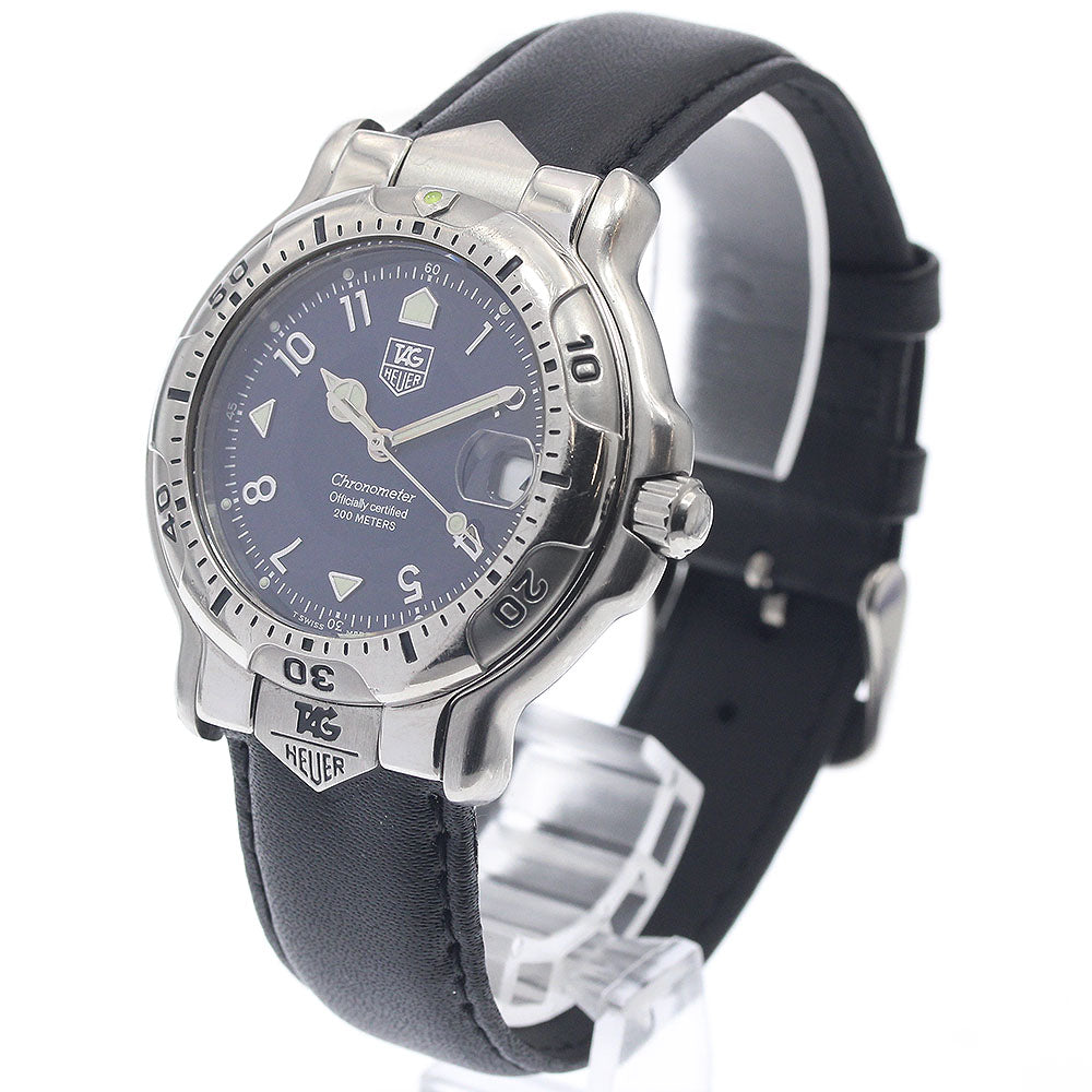 TAG HEUER 6000 series WH5113-K1 Date Navy Dial Automatic Men's Watch_947472