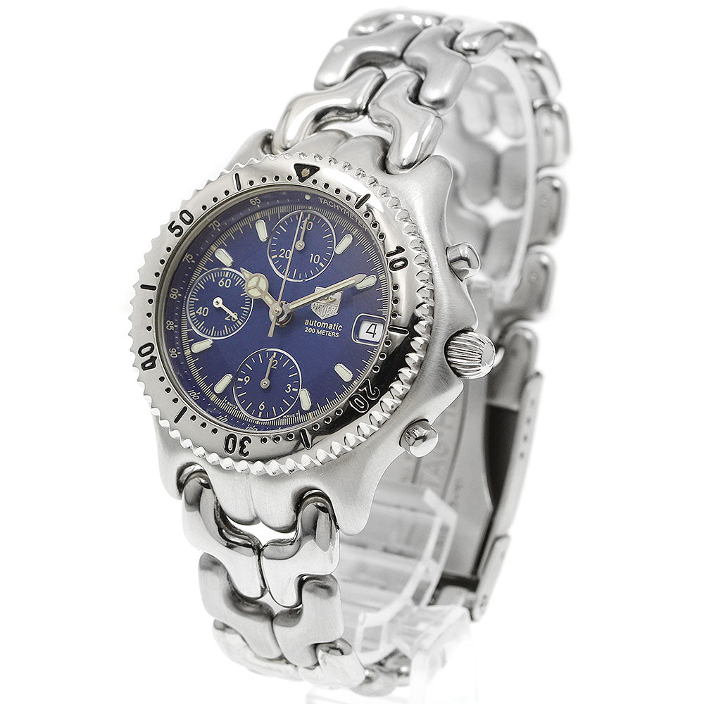 TAG HEUER S/el CG2111-R0 Chronograph Date Navy Dial Automatic Men's Watch_947483