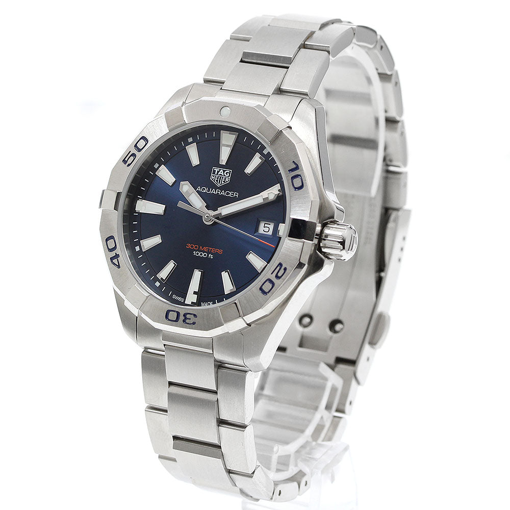 TAG HEUER Aqua racer WBD1112 Date Navy Dial Quartz Men's Watch_947484