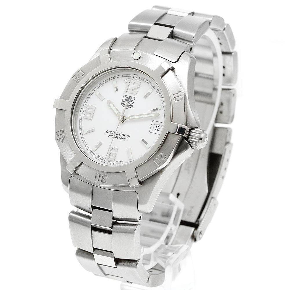 TAG HEUER 2000 Exclusive WN1111 Date white Dial Quartz Men's Watch_947486