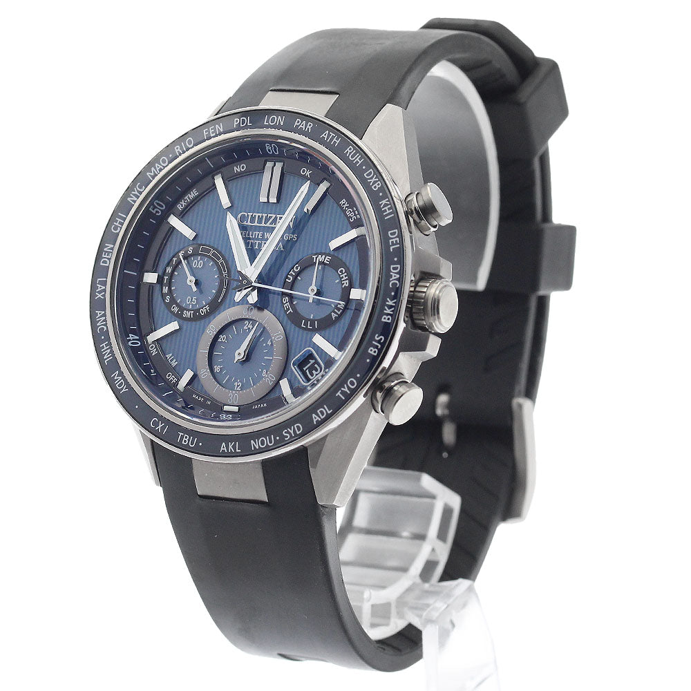 CITIZEN Attesa ACT Line CC4050-18L/F950-0029S02 Solar Powered Radio Men's_947488