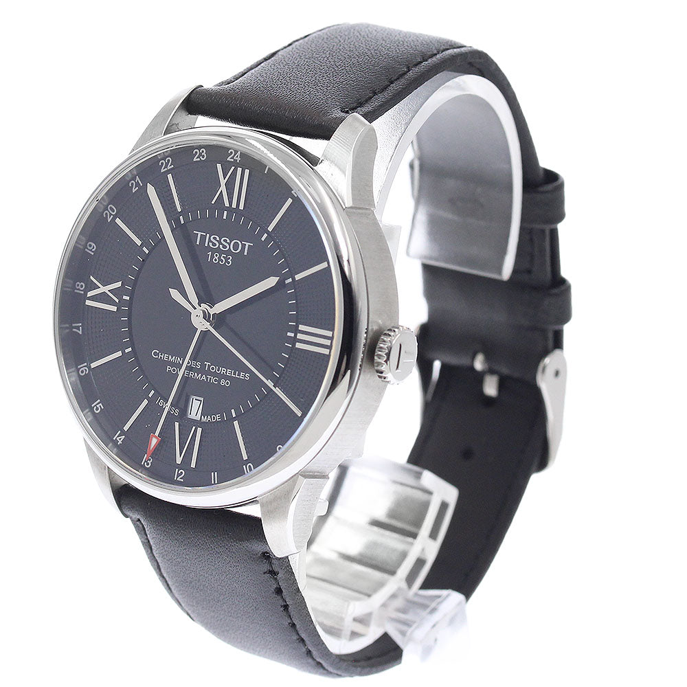 TISSOT Chemin de Tourelles Powermatic 80 T099429 Date Automatic Men's_947505