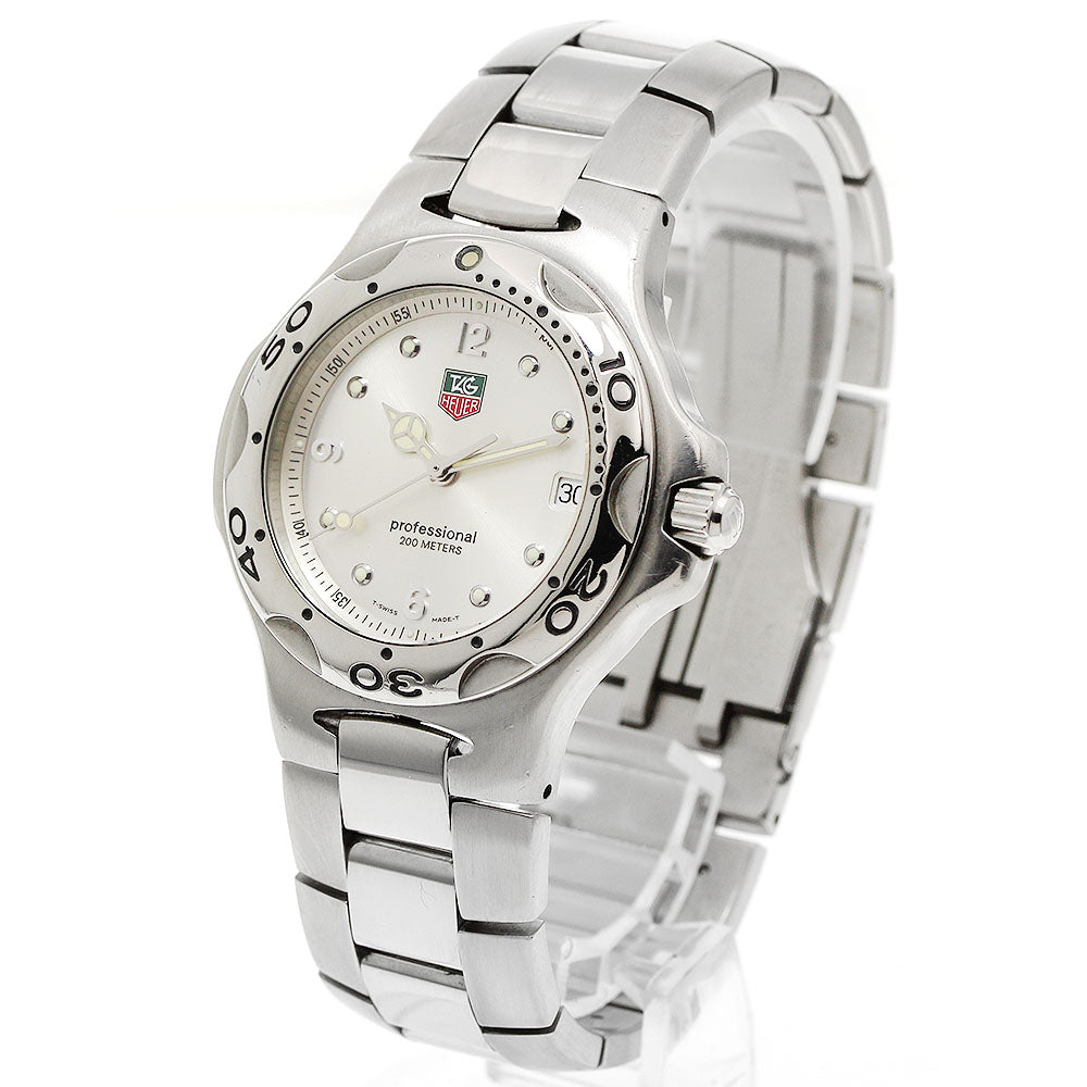 TAG HEUER Kylium WL1114 Date Silver Dial Quartz Men's Watch_947514