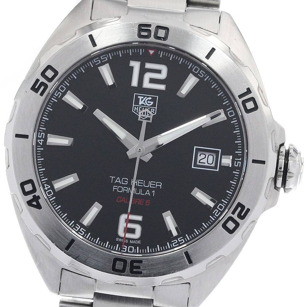 TAG HEUER Formula 1 caliber 5 WAZ2113 black Dial Automatic Men's Watch_947532